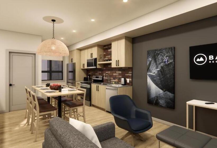 ２ベッドルームのスーペリアアパートメント, Basecamp Suites Revelstoke
