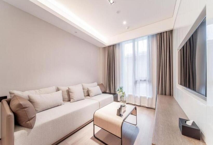 آپارتمان لوکس 1 خوابه, Cm Service Apartment Suzhou Science Amp Technology Town