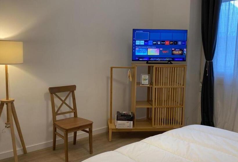اتاق استاندارد با سرویس بهداشتی مشترک, Suites Larios