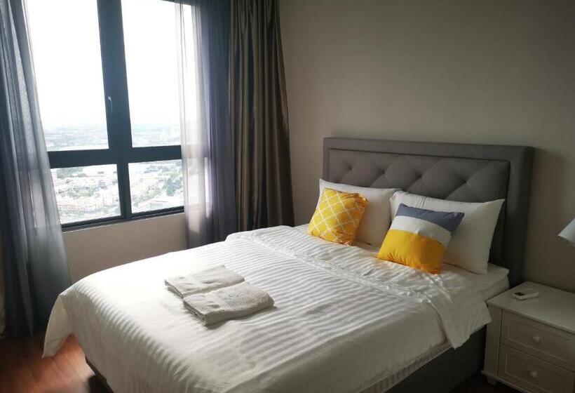 １ベッドルームのデラックスアパートメント, Studio Apartment With Balcony By Host Assist I City