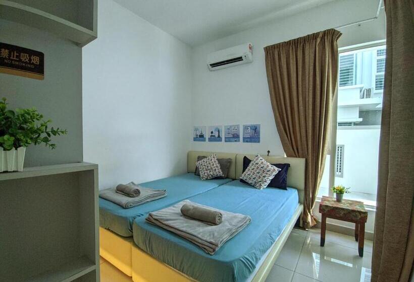 Дом 1 Спальня, Lux Villa 6rm 12 To 22 Pax Wifi Netflix Bbq Steamboat Games Beach Water Park
