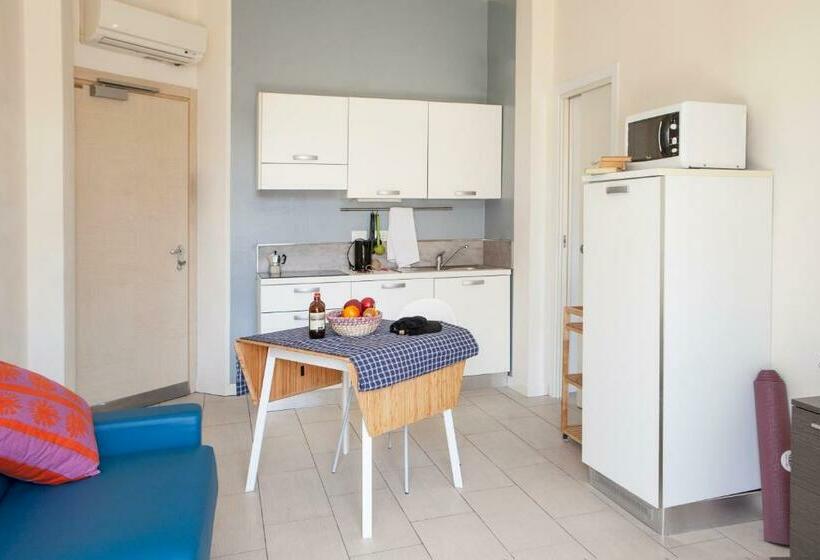 １ベッドルームのデラックスアパートメント, Residence Sunrise Cesenatico