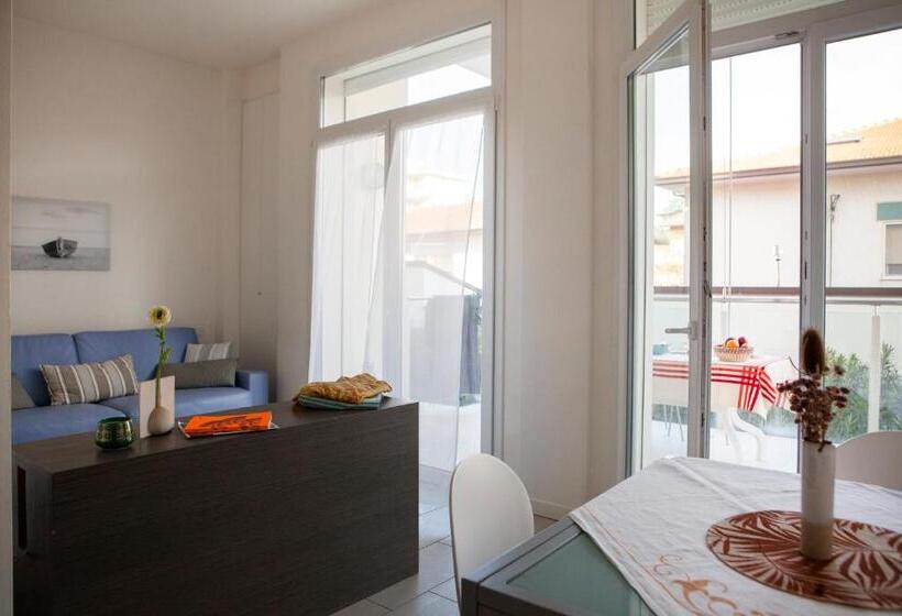 バルコニー付き１ベッドルームアパートメント, Residence Sunrise Cesenatico