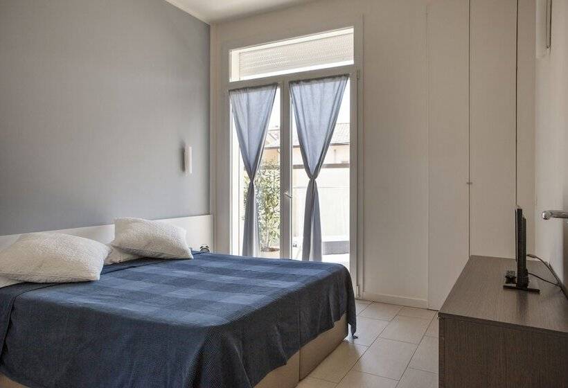 １ベッドルームのデラックスアパートメント, Residence Sunrise Cesenatico