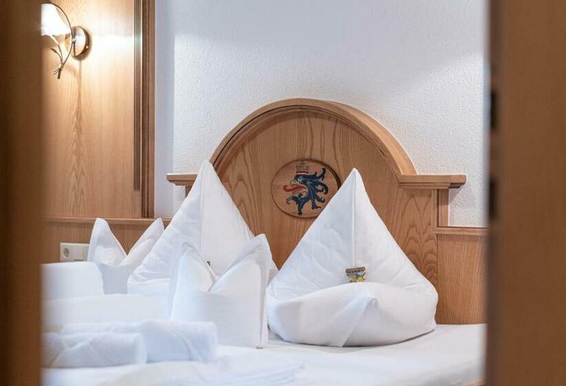 غرفة قياسية فردية, Burghotel Alpenglühn