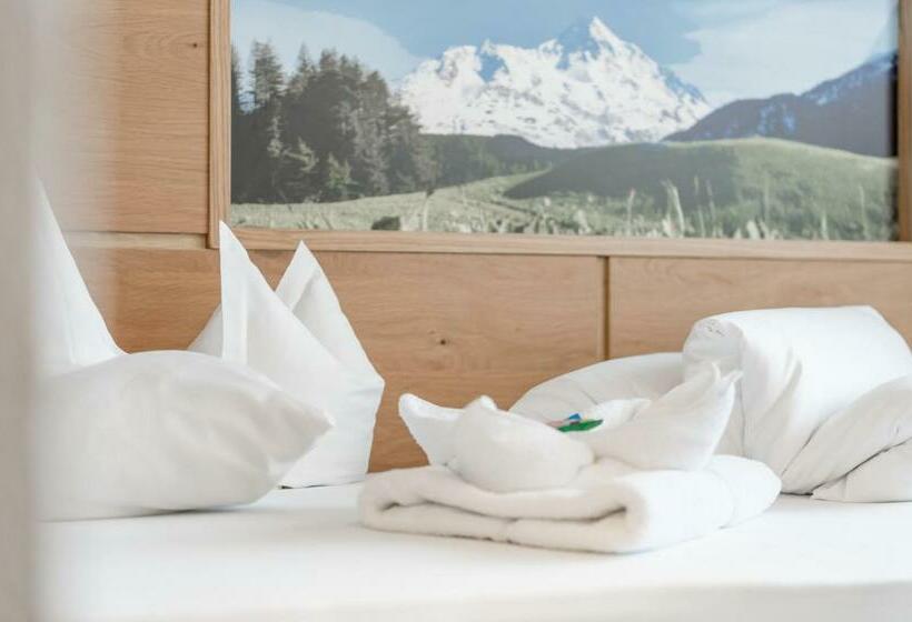 غرفة قياسية فردية, Burghotel Alpenglühn