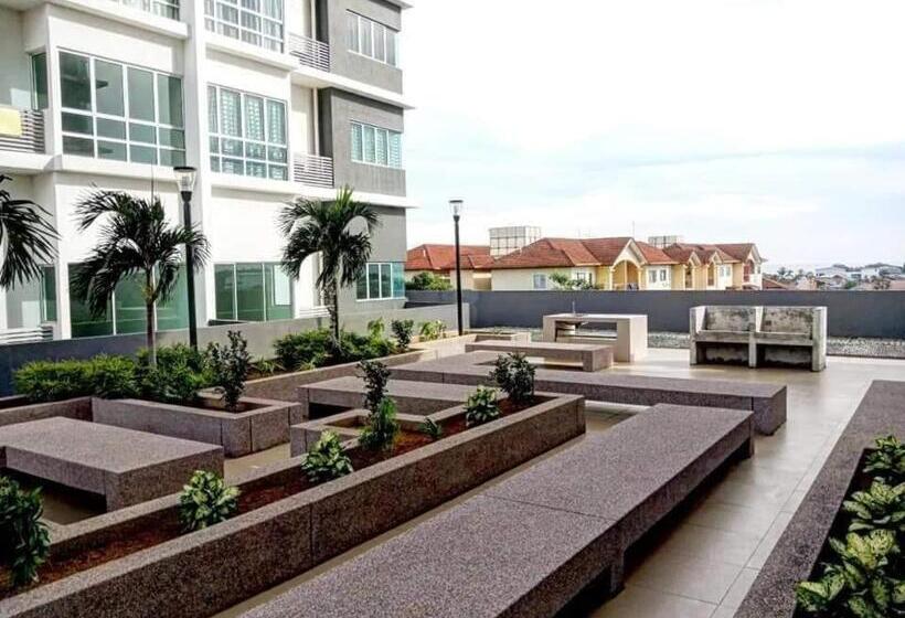 Апартаменты 1 Спальня Вид на Море, Sekinchan Seaview Homestay 7 High View