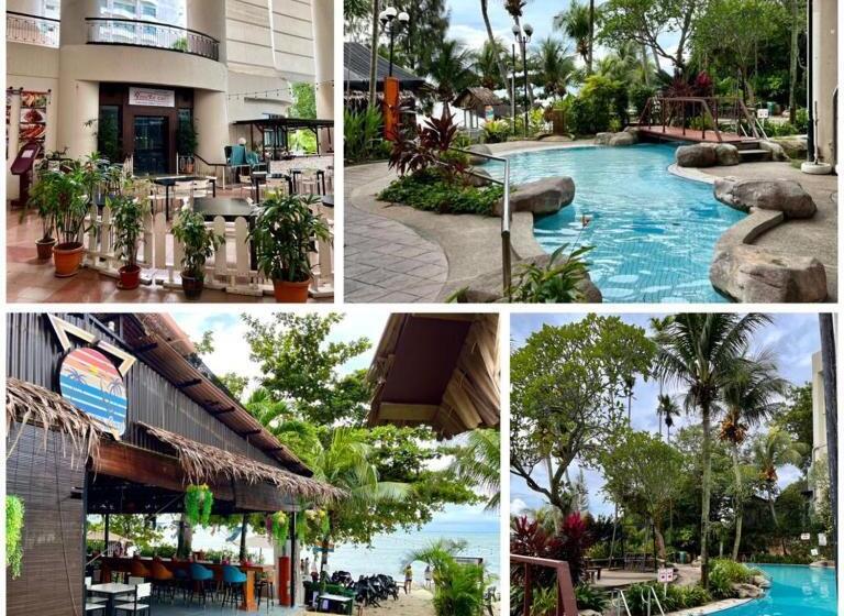 Deluxe Suite Sea View, Seaview Deluxe@rainbow Paradise Tg Bungah 4 6pax
