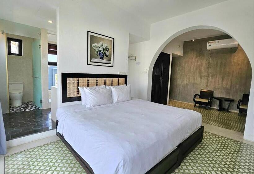 اتاق لوکس با بالکن, én Garden Resort Hoian