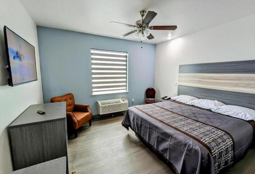 디럭스 스튜디오, Texas Bungalows Hotel And Hotel Que At I35 Austin Pflugerville