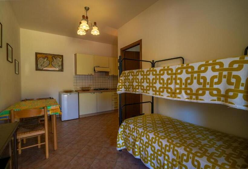 آپارتمان 1 خوابه با چشم‌انداز باغ, Agriturismo Il Poderino