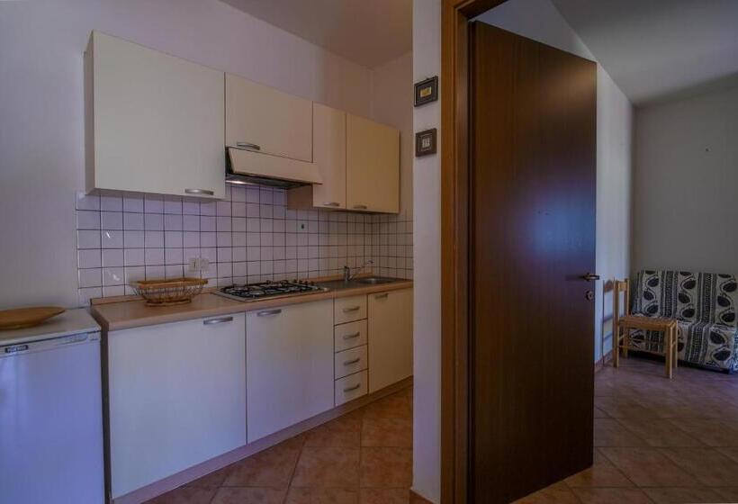 آپارتمان 1 خوابه با چشم‌انداز باغ, Agriturismo Il Poderino