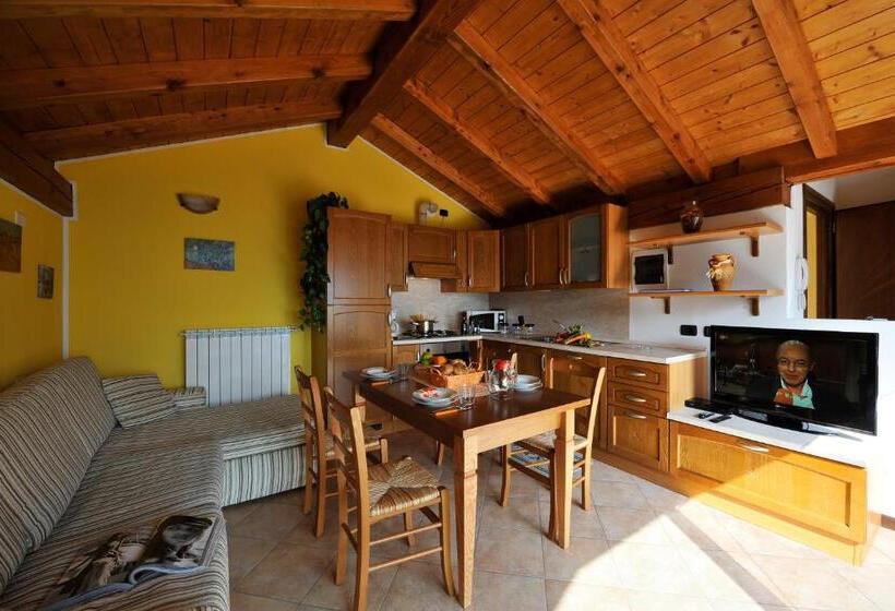 Апартаменты 1 Спальня с Террасой, Residence Borgo La Sorgente