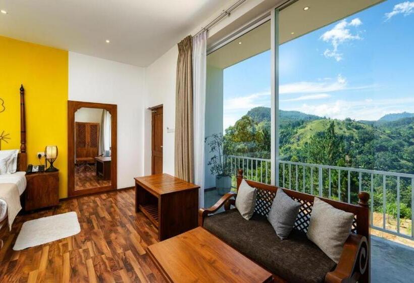 اتاق سوپریور با چشم‌انداز کوهستان, Morning Dew Boutique Hotel Ella