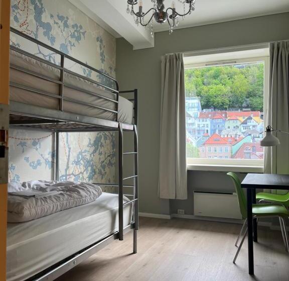 带共用浴室的标准房间, City Hostel Bergen