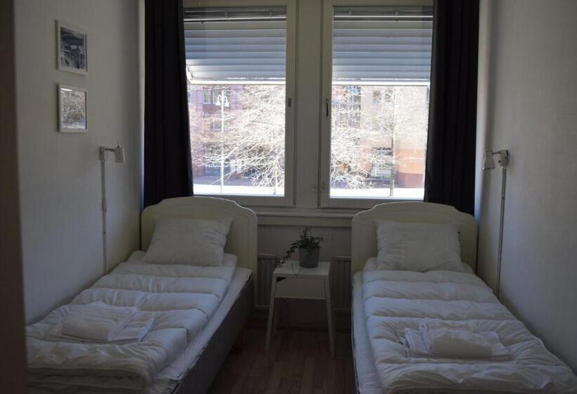 חדר סטנדרט חדר אמבטיה משותף, Göteborg Hostel