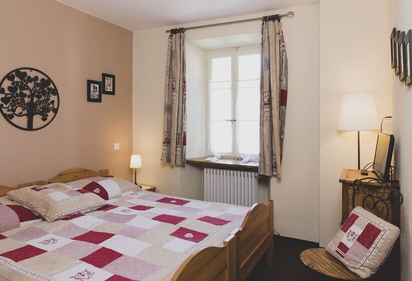 スタンダードルーム, Hôtel Le Besso   Swiss Romantic Lodge Zinal