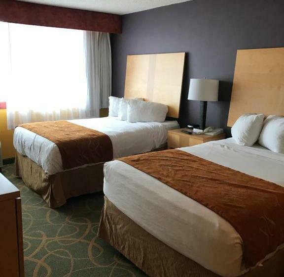 Номер Стандарт 2 Двуспальные Кровати, Trip Hotel Ithaca