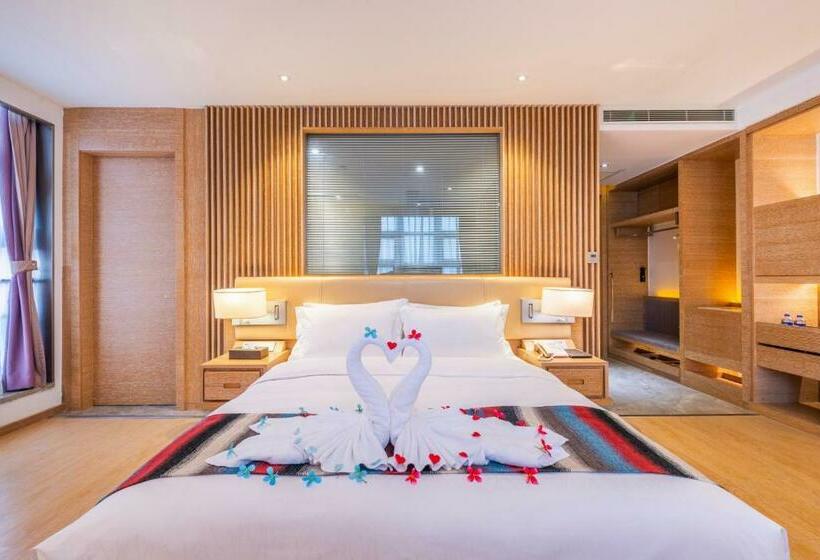 Quarto Deluxe Cama King, Novotel Huashan