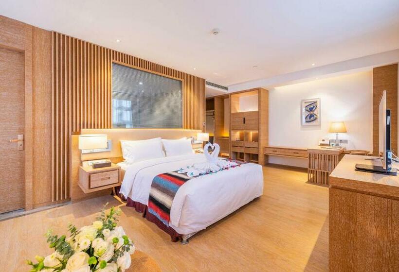 Quarto Deluxe Cama King, Novotel Huashan