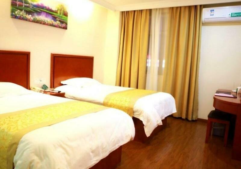 디럭스 룸, Greentree Inn Shanghai Jiading District Jiangqiao Jinyun Road Metro Station Express