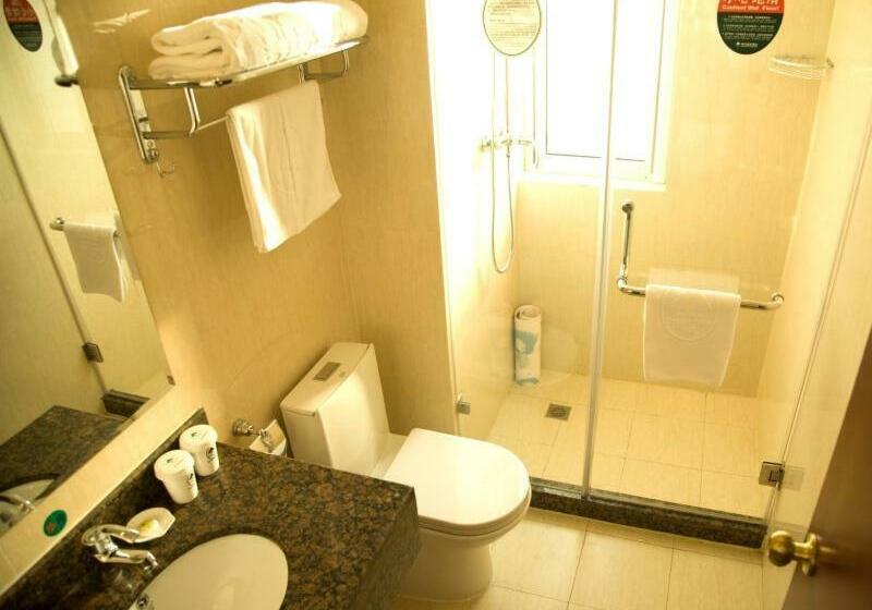 디럭스 룸, Greentree Inn Shanghai Jiading District Jiangqiao Jinyun Road Metro Station Express