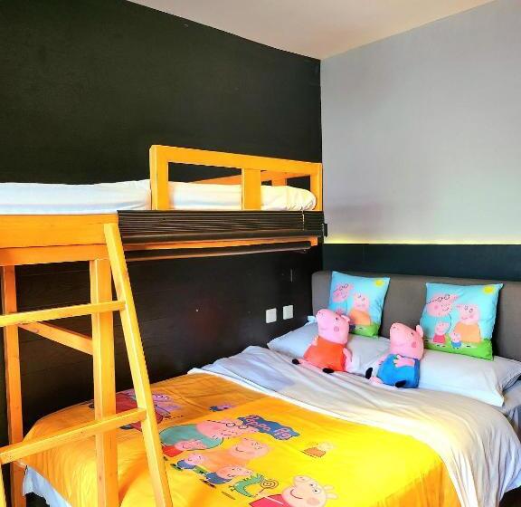Quarto Familiar, Kunming Upland International Youth Hostel Near The City Center , 2 Mins Walk To The Green Lake,3 Min
