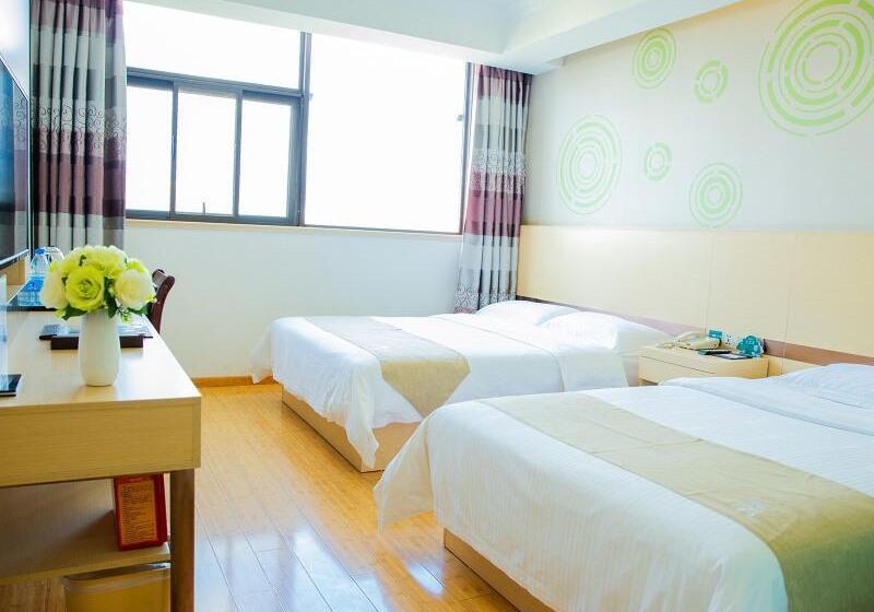 패밀리 룸, Greentree Inn Shanghai Pudong Shenmei East Express