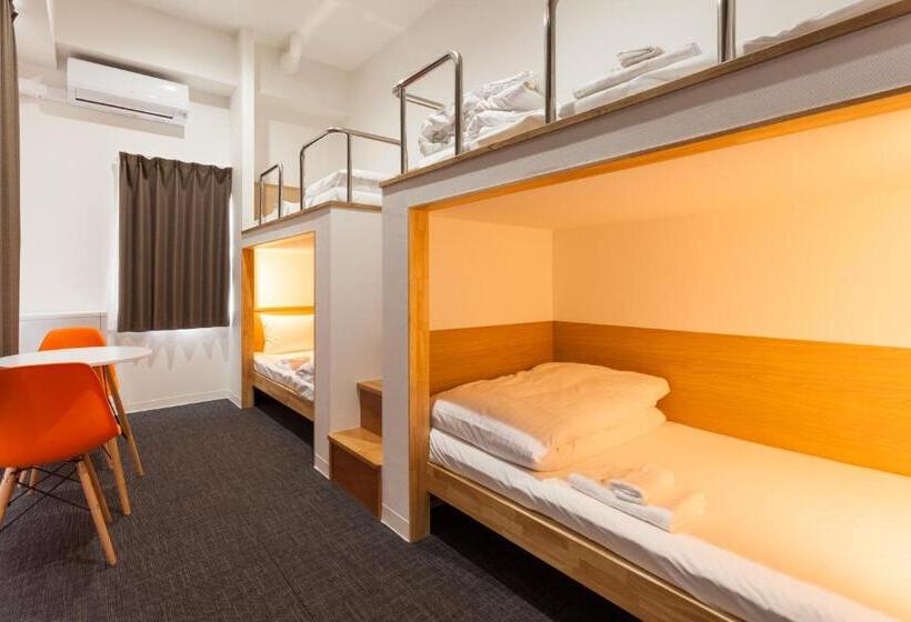 스탠다드 4인룸 2층침대 구비, Abest Cube Naha Kokusai Street Cabin Type Hotel All Room With Key