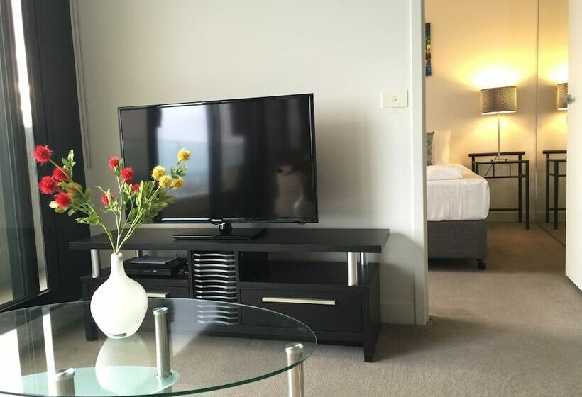 침실 1개 디럭스 아파트, Melbourne Skyhigh Apartments