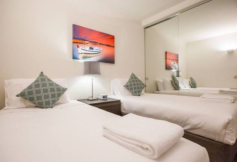 침실 2개 디럭스 아파트, Melbourne Skyhigh Apartments