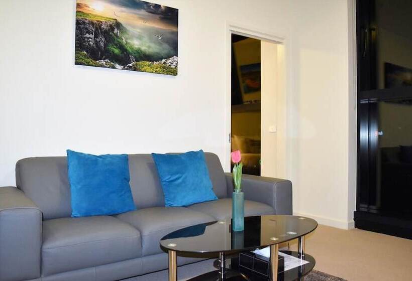 침실 1개 아파트, Melbourne Skyhigh Apartments