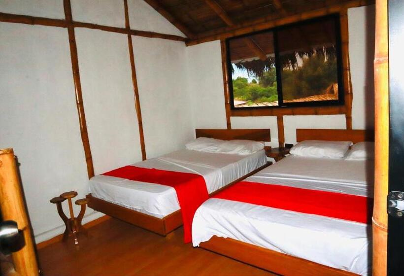 Семейное Бунгало, Eco Hotel Campestre Atlantis San Joaquín La Mesa