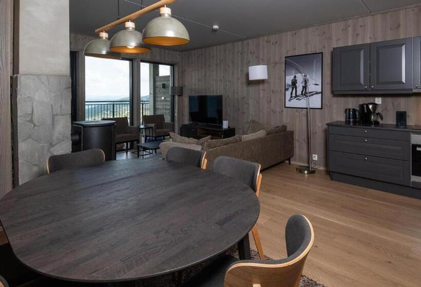Апартаменты 1 Спальня с Видом, Gausta Residence
