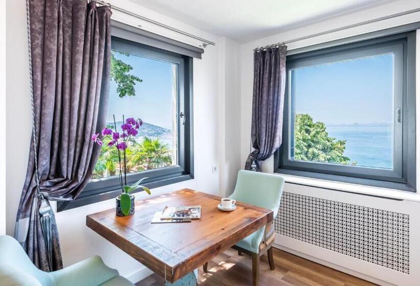 חדר דלוקס נוף לים, Hillora Hotel Buyukada
