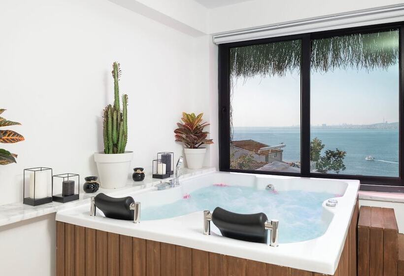 Номер Deluxe Вид на Море, Hillora Hotel Buyukada