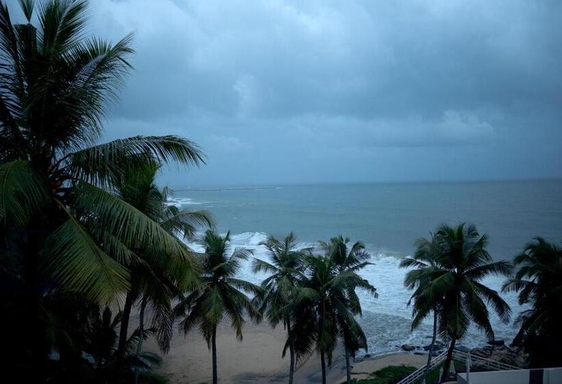 带海景的标准单人间, Vijaya Varma Beach Resort