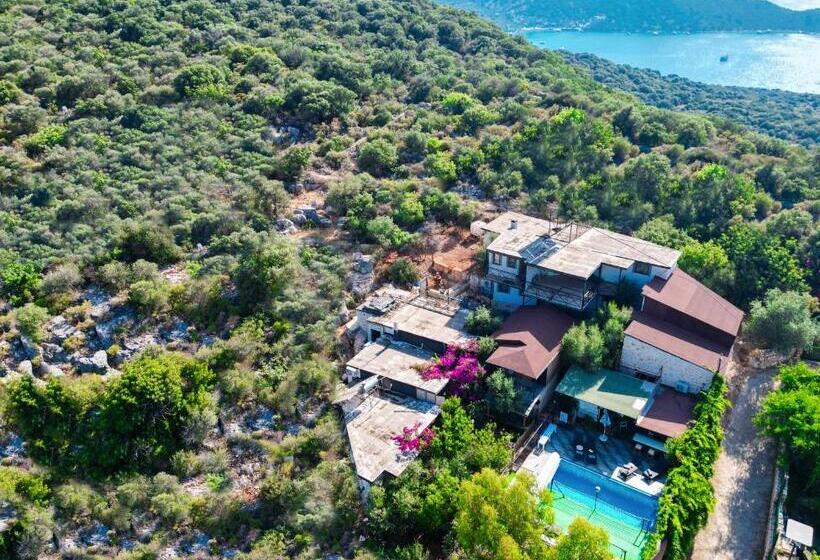 标准房带园景, Kaş Taş Otel