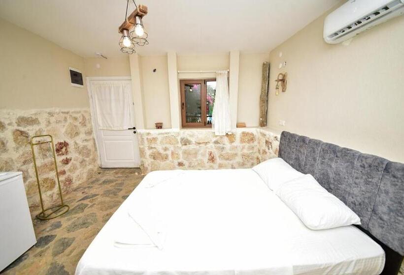 标准房带园景, Kaş Taş Otel