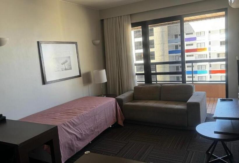 Апартаменты 1 Спальня с Балконом, Flat Fantástico No Hotel Bonaparte B