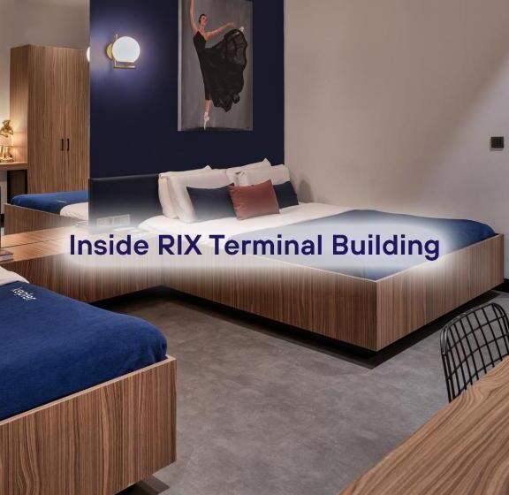 اتاق سوپریور خانوادگی, Kepler Club Riga Airport Hotel   Landside Public Area