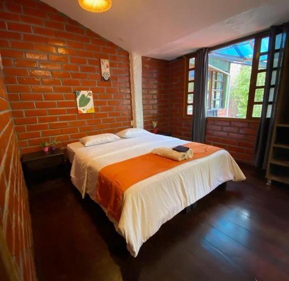스탠다드 룸 가든 전망, Garden House Hostal