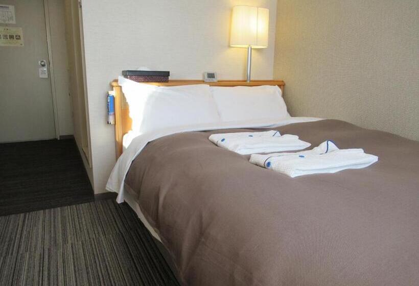 베이직 룸 더블 침대, Center Hotel Mihara