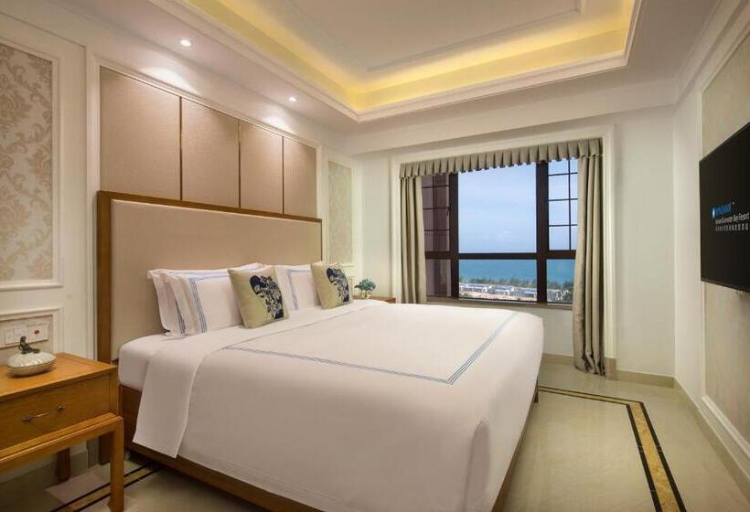 带大床的套房, Wyndham Hainan Clearwater Bay Resort