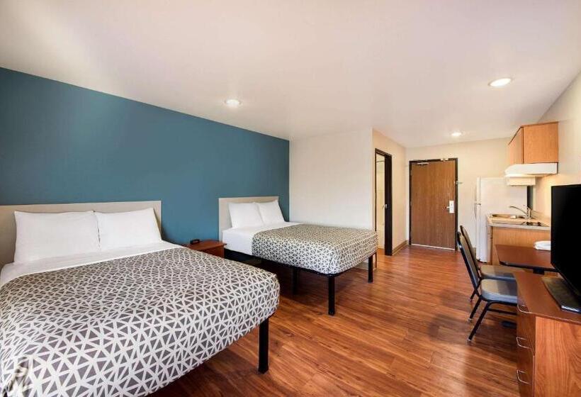Номер Стандарт 2 Двуспальные Кровати, Woodspring Suites Columbus Southeast