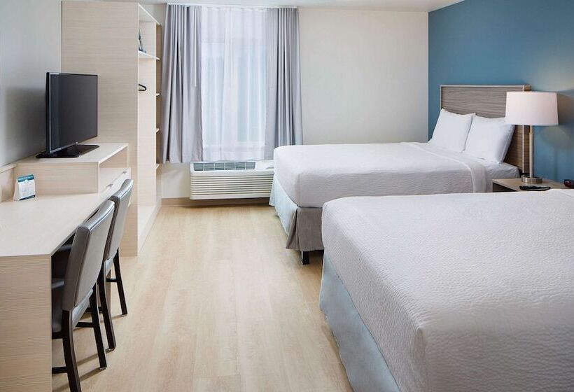 غرفه قياسيه سريرين مزدوجين, Woodspring Suites Seattle Everett