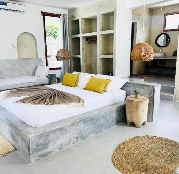 전용 풀장 주니어 스위트, Mnana Beach Bungalows