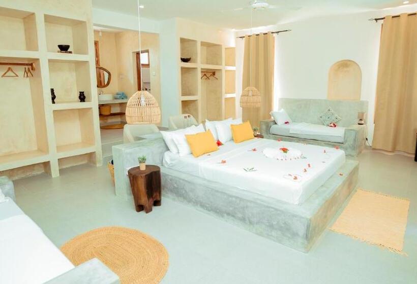 전용 풀장 주니어 스위트, Mnana Beach Bungalows