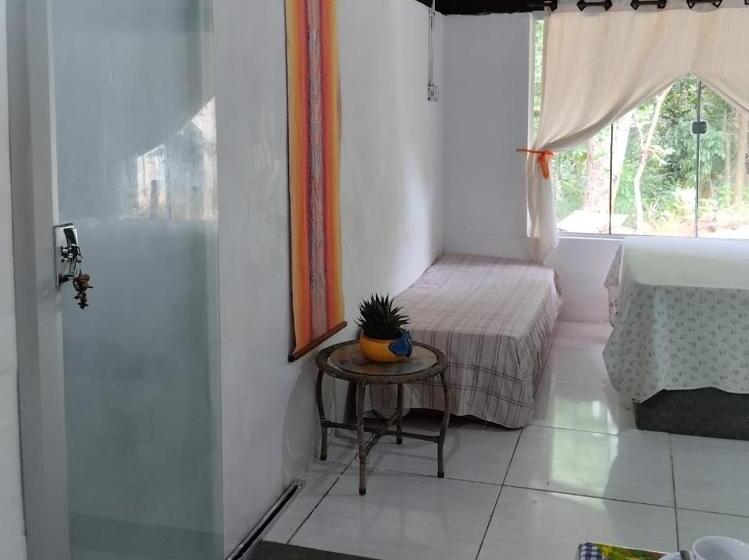 스탠다드 트리플 룸 가든 전망, Pousada Terra Do Sossego   Rio Na Propriedade   Piscina De água Mineral  Lazer   Artes   Pomar   Tri