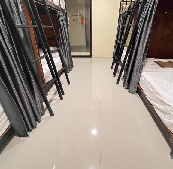 سرير فى غرفة مشتركه, The Cocoon Hostel